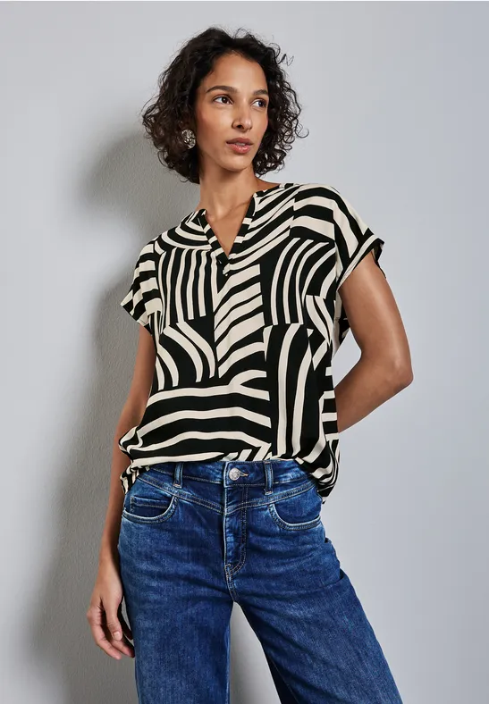 Street One Bedrukte blouse