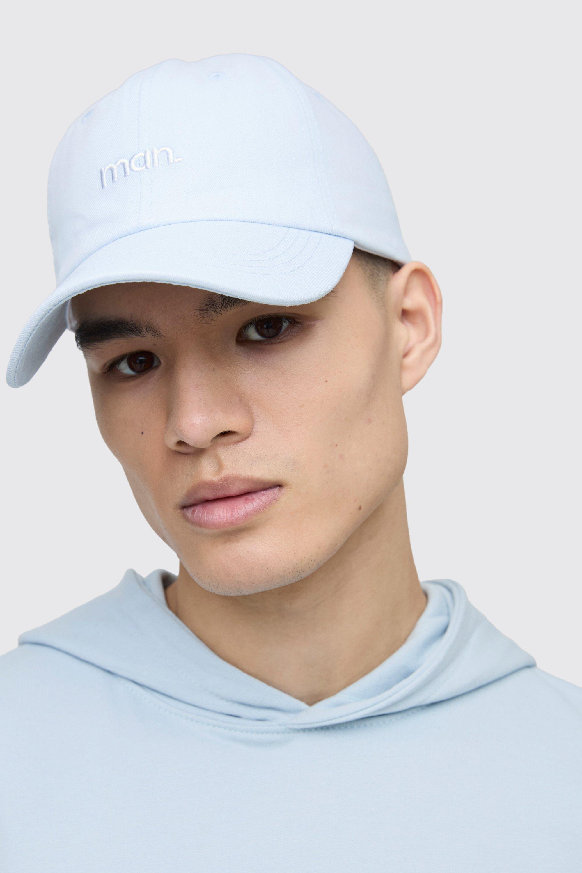 Boohoo Man Pet Met Logo, Light Blue