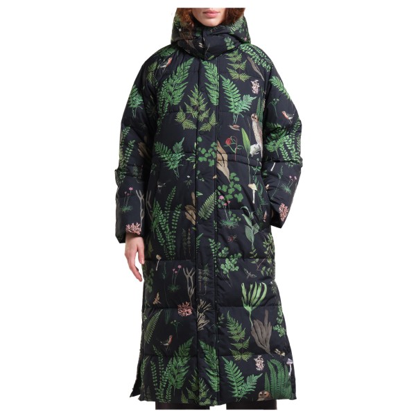 DEDICATED - Women's Long Puffer Jacket Karmas - Lange jas, zwart