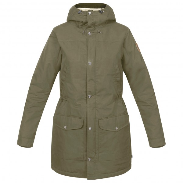 Fjällräven - Women's Greenland Winter Parka - Lange jas, olijfgroen