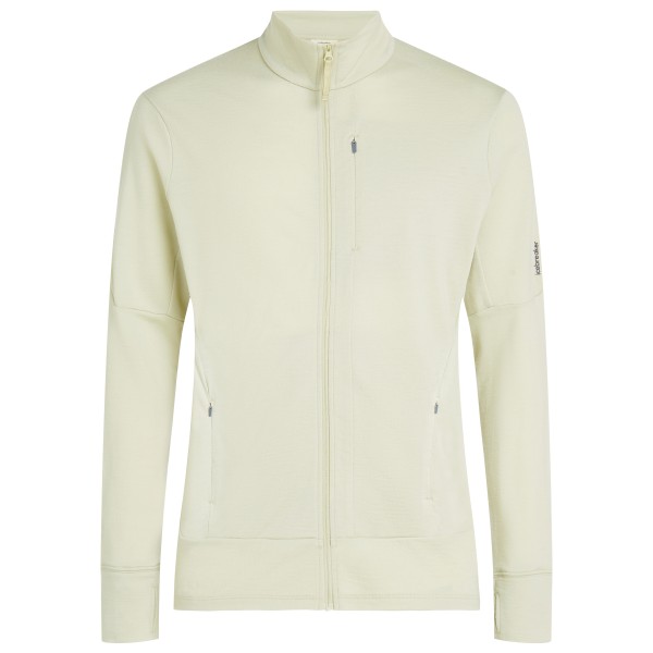 Icebreaker - Merino 260 Quantum IV L/S Zip - Merinovest, beige