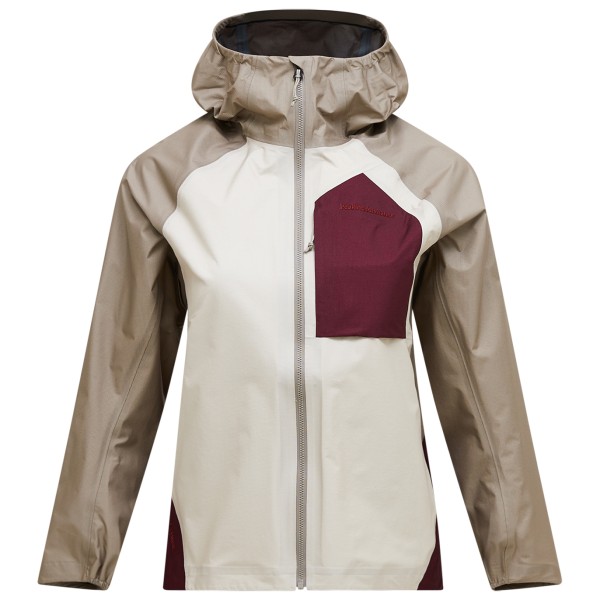 Peak Performance - Women's Trail 3L Hipe Jacket - Regenjas, beige