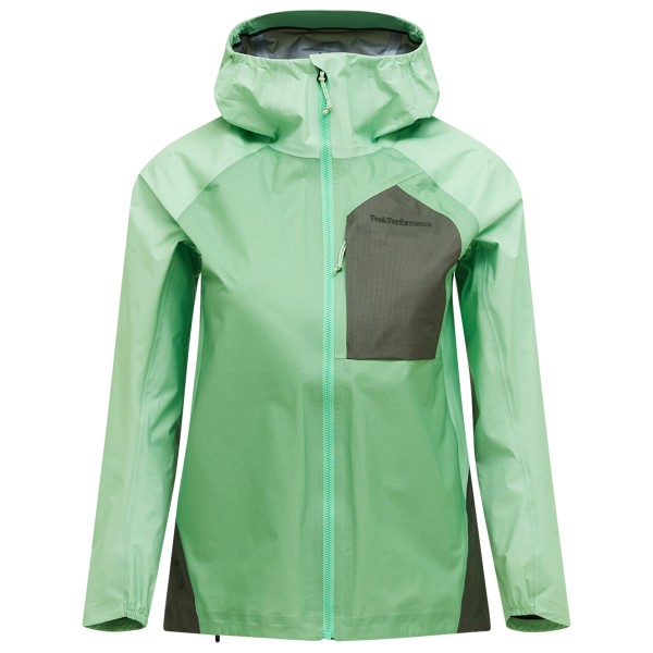 Peak Performance - Women's Trail 3L Hipe Jacket - Regenjas, groen