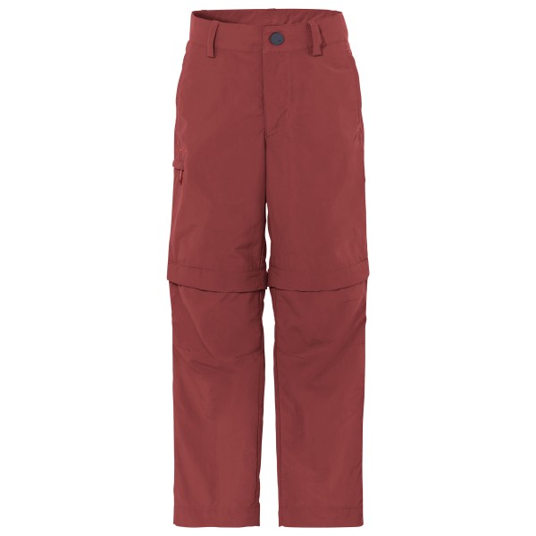 Vaude - Kid's Detective Antimos Zip-Off Pants - Afritsbroek, rood