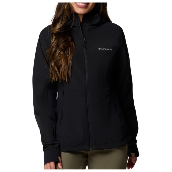 Columbia - Women's Sweet As III Hooded Softshell - Softshelljack, zwart
