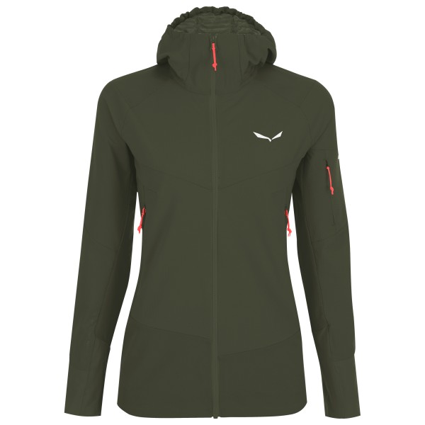 Salewa - Women's Agner DST Jacket - Softshelljack, olijfgroen