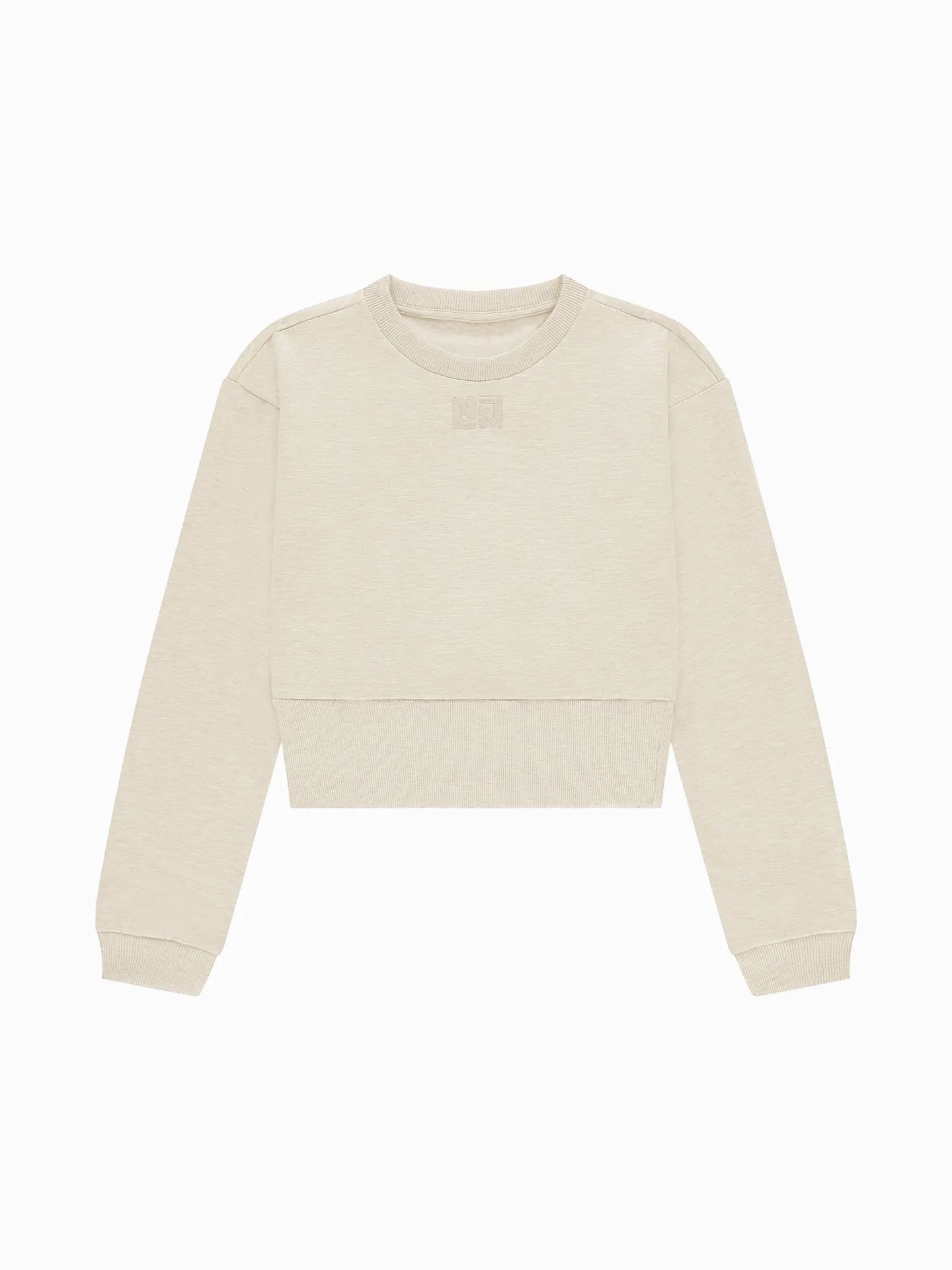 Nik&Nik zomer sweat shirt meisjes - taupe - Ivy