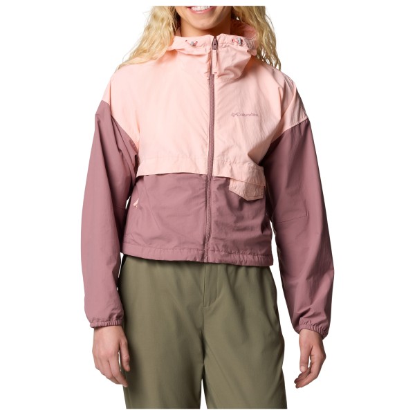 Columbia - Women's Spire Valley Cropped Windbreaker - Windjack, roze