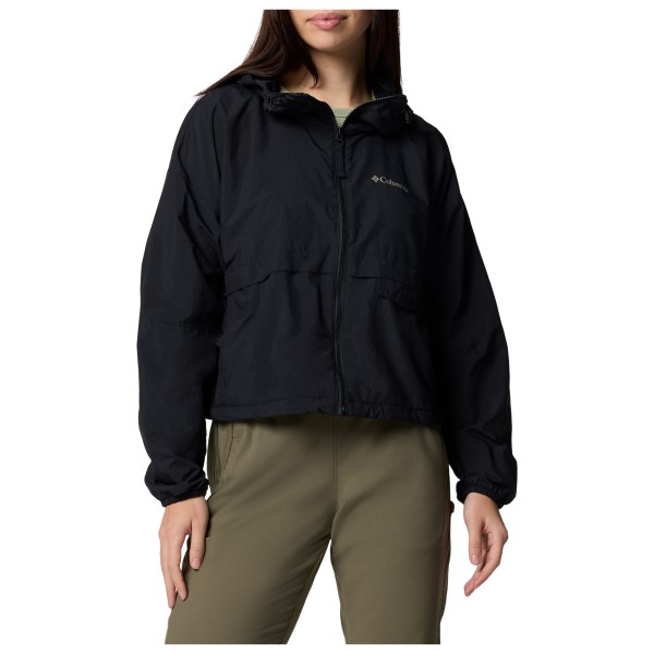 Columbia - Women's Spire Valley Cropped Windbreaker - Windjack, zwart