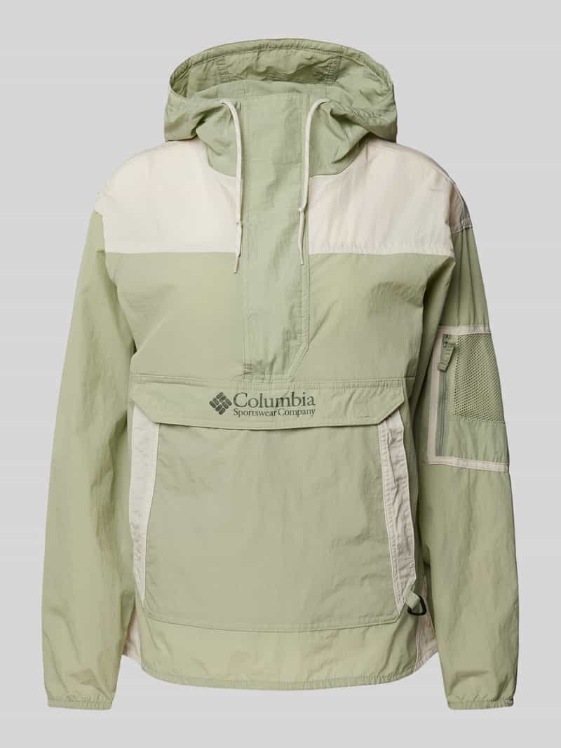 Columbia Windbreaker met labelprint model 'CHALLENGER II'