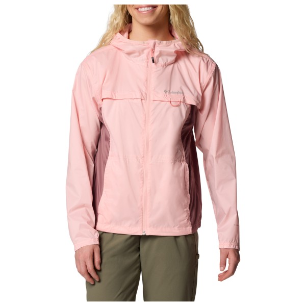 Columbia - Women's Crested Canyon Windbreaker - Windjack, roze