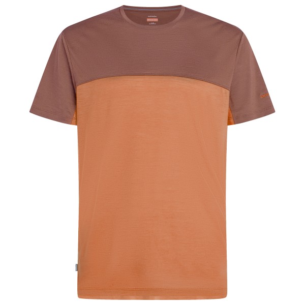 Icebreaker - Merino 125 Cool-Lite Sphere III S/S CB - Merinoshirt, oranje