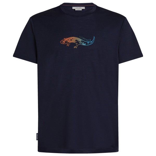 Icebreaker - Merino 150 Tech Lite S/S Tee Slimey Salamander - Merinoshirt, blauw