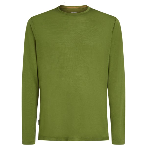 Icebreaker - Merino 125 Cool-Lite Sphere III L/S Tee - Merinoshirt, olijfgroen