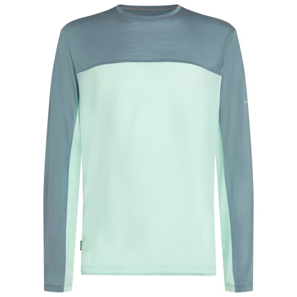 Icebreaker - Merino 125 Cool-Lite Sphere L/S Tee CB - Merinoshirt, groen