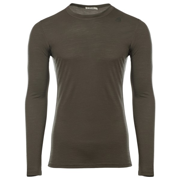 Aclima - Lightwool Undershirt - Merino-ondergoed, bruin