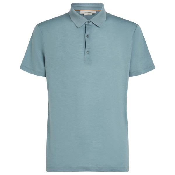 Icebreaker - Merino 150 Tech Lite III S/S Polo - Merinoshirt, turkoois