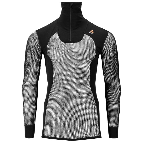 Aclima - WoolNet Original Polo - Merino-ondergoed, zwart