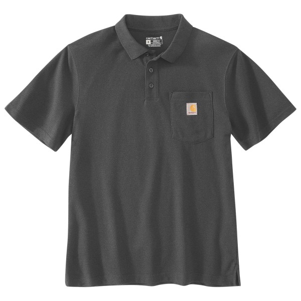 Carhartt - Midweight S/S Pocket Polo - Poloshirt, grijs