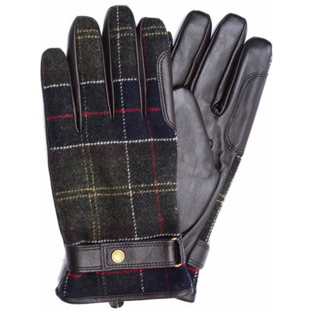 Barbour Newbrough classic Tartan handschoen heren