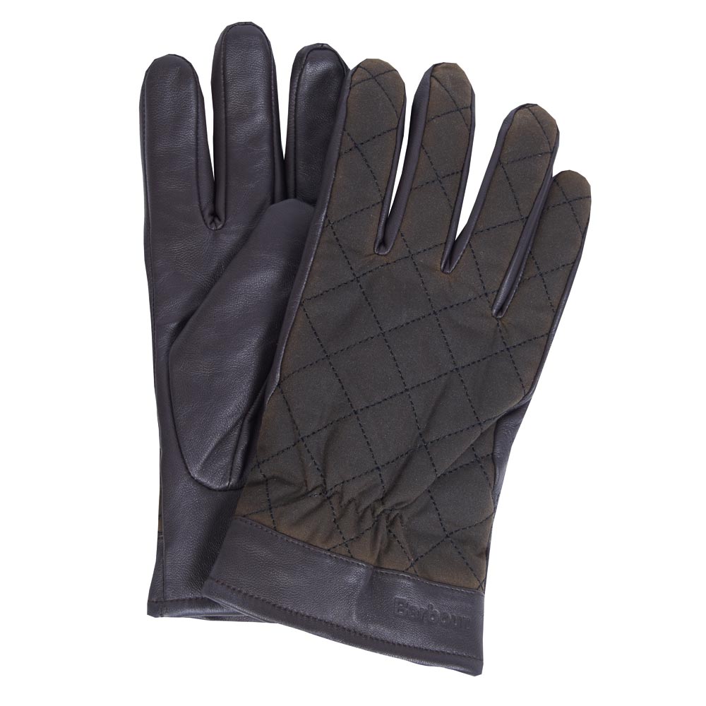Barbour Heren handschoen Dalegarth olive