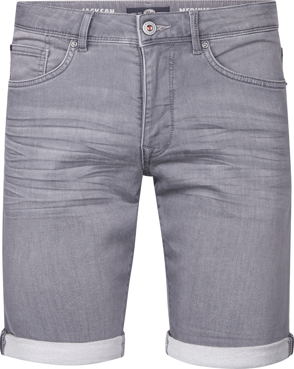 Petrol Shorts Ros Denim Grijs heren