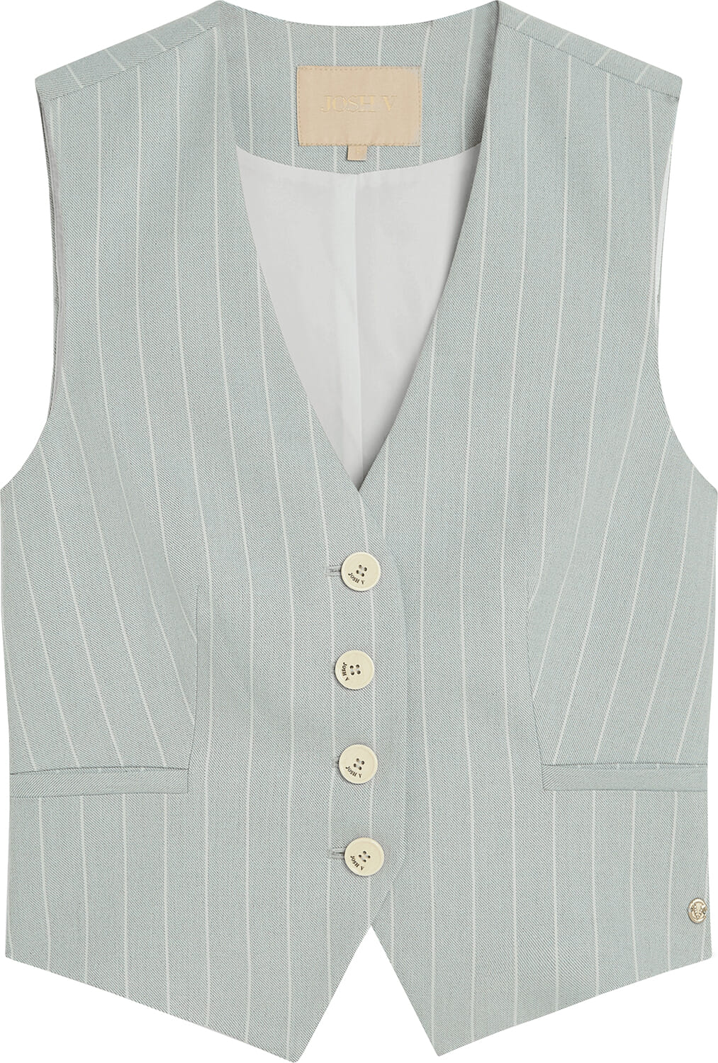 Josh V Gilet Rudy Blauw dames