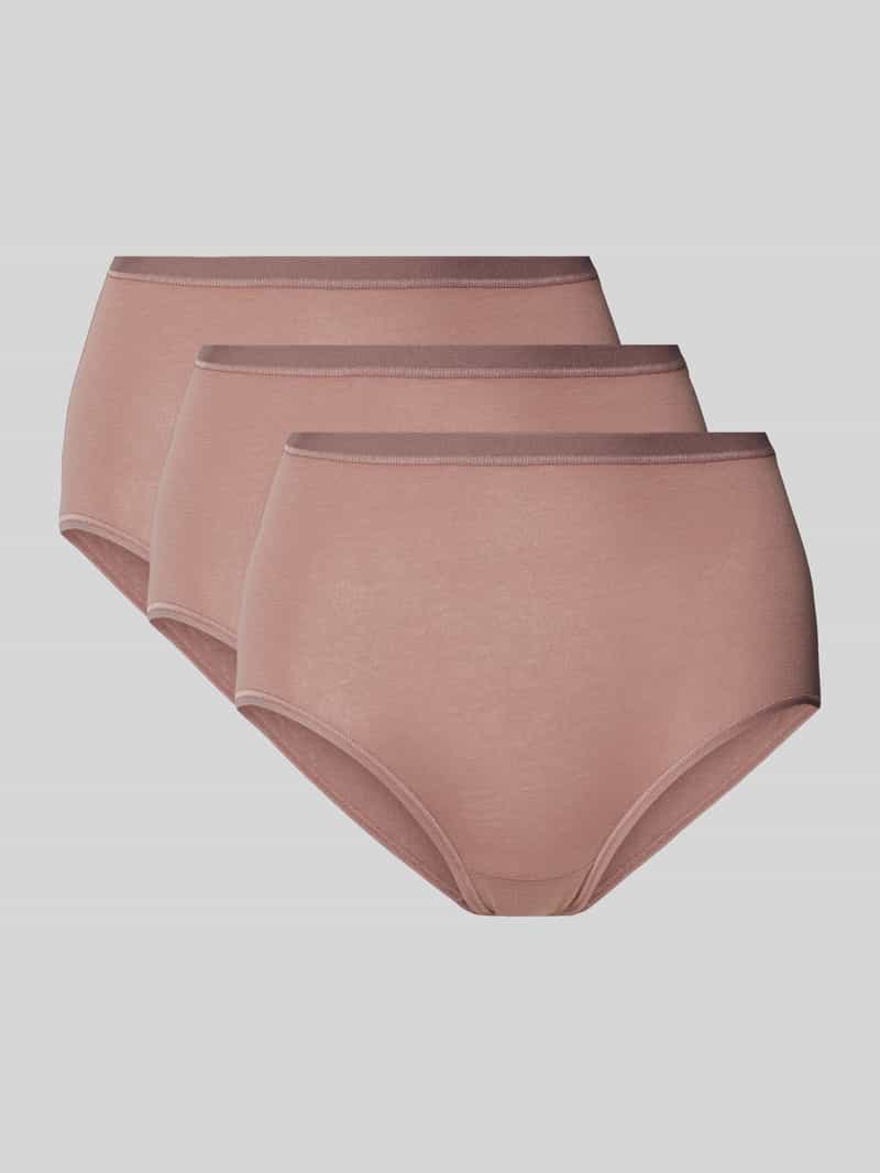 Sloggi High waist broek met labelprint