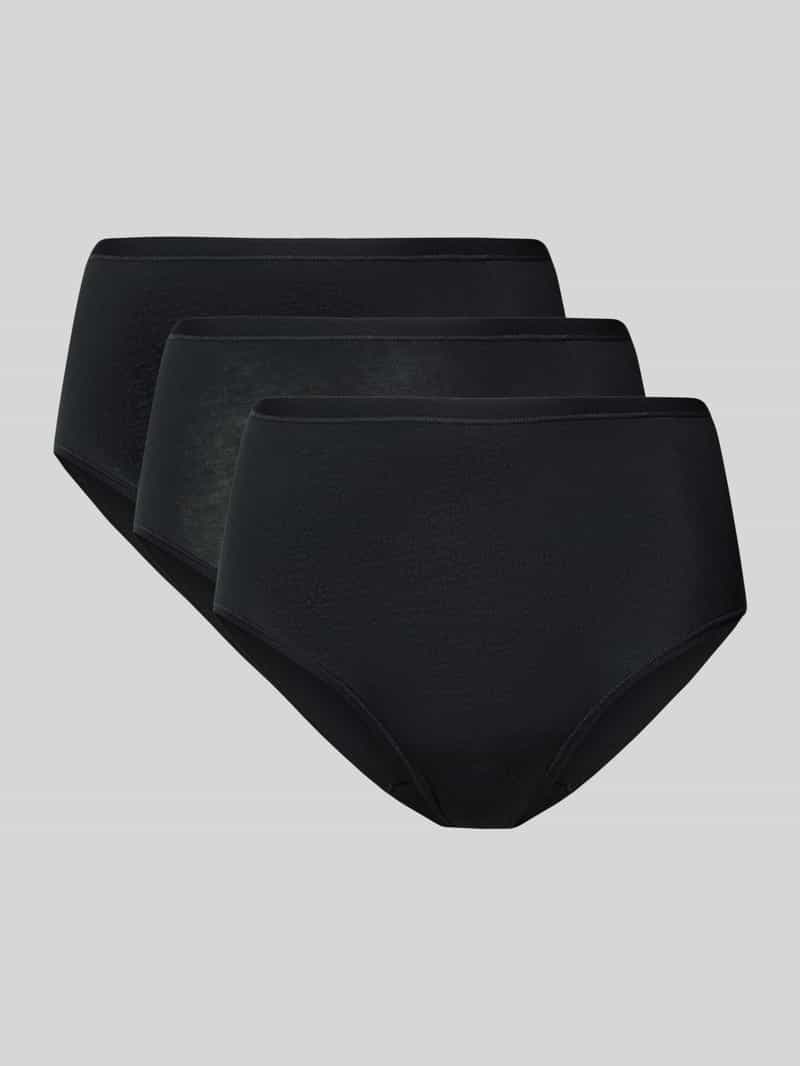 Sloggi High waist broek met labelprint