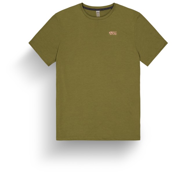 Picture - Timont S/S Urban Tech Tee - Sportshirt, olijfgroen