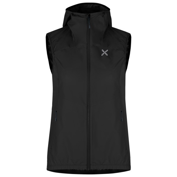 Montura - Women's Rise Hooded Vest - Softshellbodywarmer, zwart