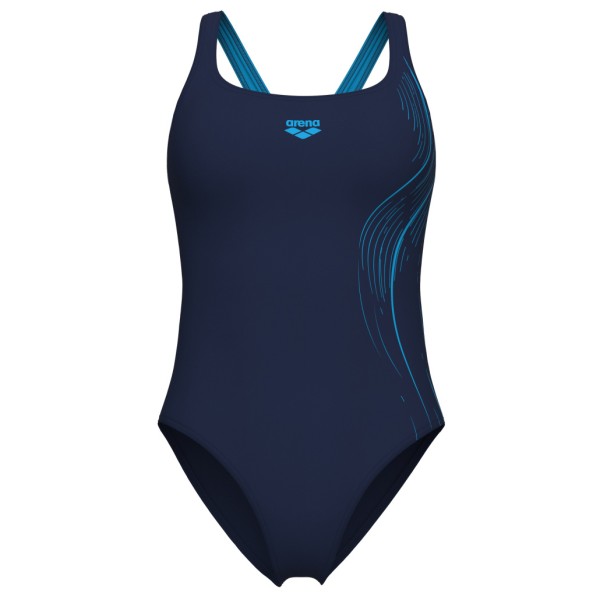 Arena - Women's Scratch Swimsuit Control Pro Back B - Badpak, blauw