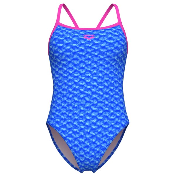 Arena - Women's Monogram Swimsuit Challenge Back - Badpak, blauw