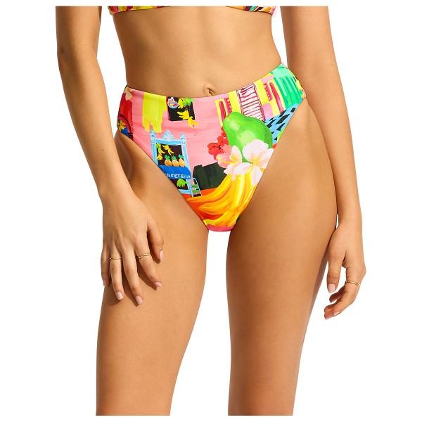 Seafolly - Women's Sea Dive High Rise Pant - Bikinibroekje, oranje