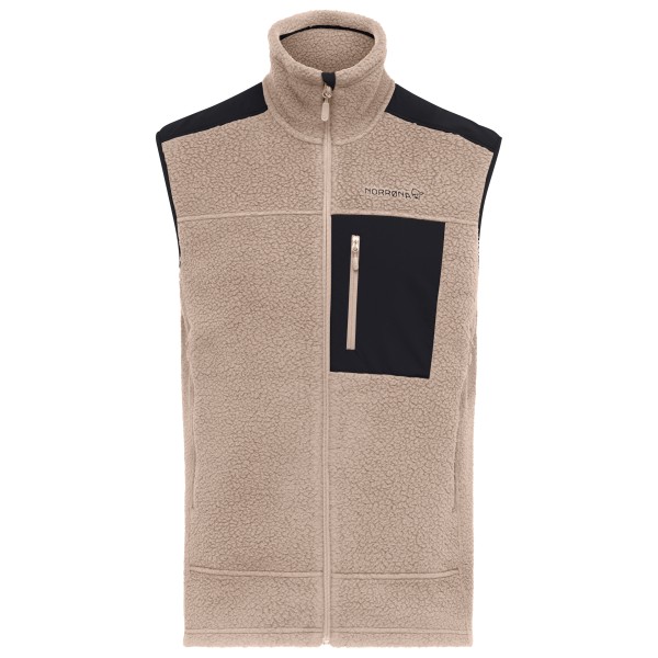 Norrøna - Trollveggen Thermal Pro Vest - Fleecebodywarmer, beige