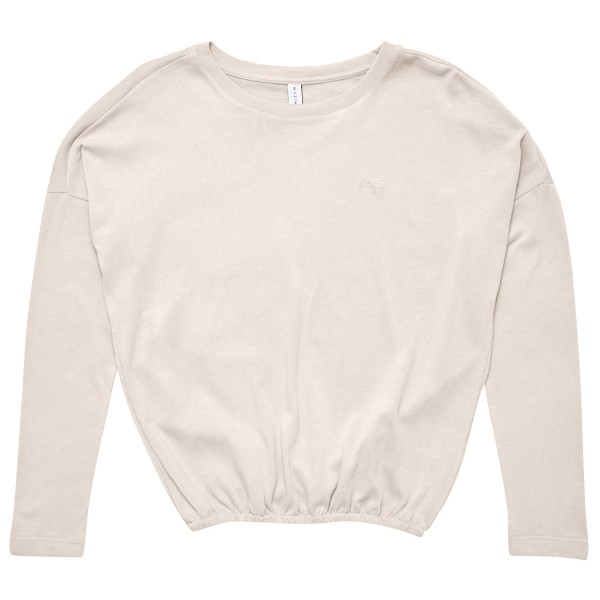 Mazine - Women's Jersey Knit Longsleeve - Longsleeve, wit/beige