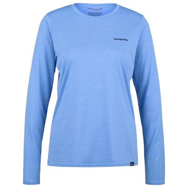 Patagonia - Women's L/S Cap Cool Daily Graphic Shirt Waters - Longsleeve, blauw