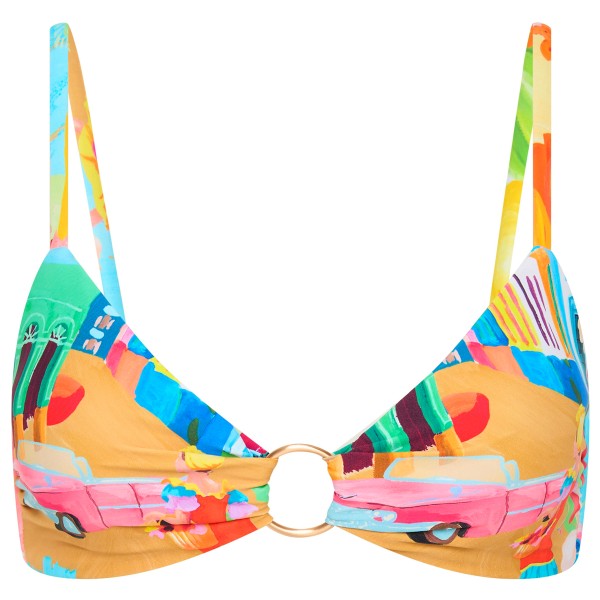 Seafolly - Women's Cuba Ring Front Bralette - Bikinitop, meerkleurig