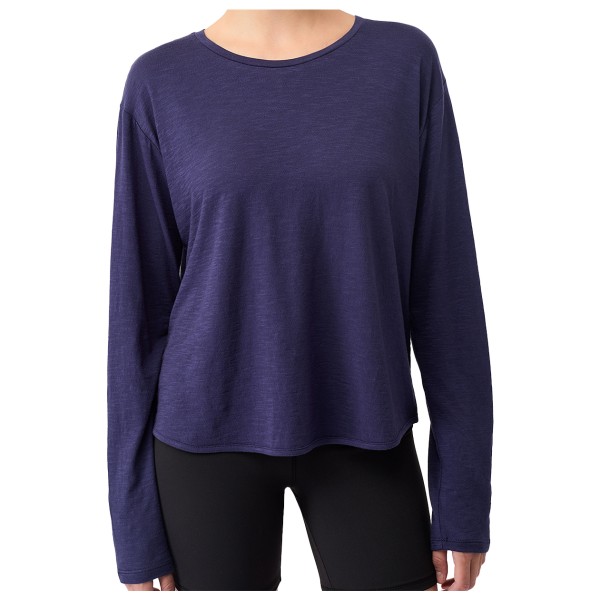 Mandala - Women's Open Back Long Sleeve - Longsleeve, blauw