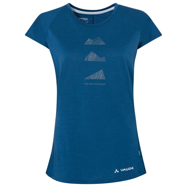 Vaude - Women's Tekoa Wool - Merinoshirt, blauw