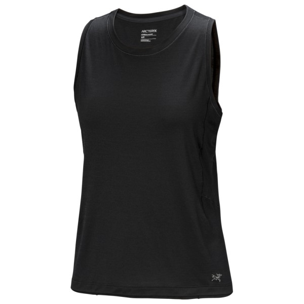 Arcteryx Arc'teryx - Women's Lana Merino Wool Tank - Merinoshirt, zwart
