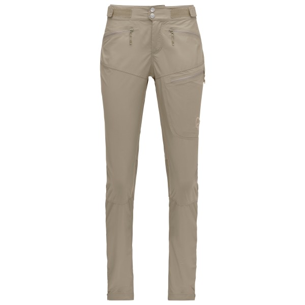 Norrøna - Women's Femund Flex1 Lightweight Pants - Trekkingbroek, beige