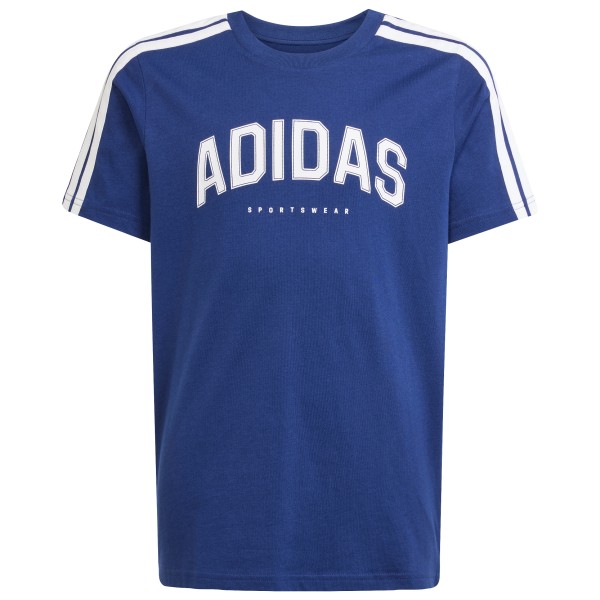 adidas - Kid's Collegiate Tee - T-shirt, blauw