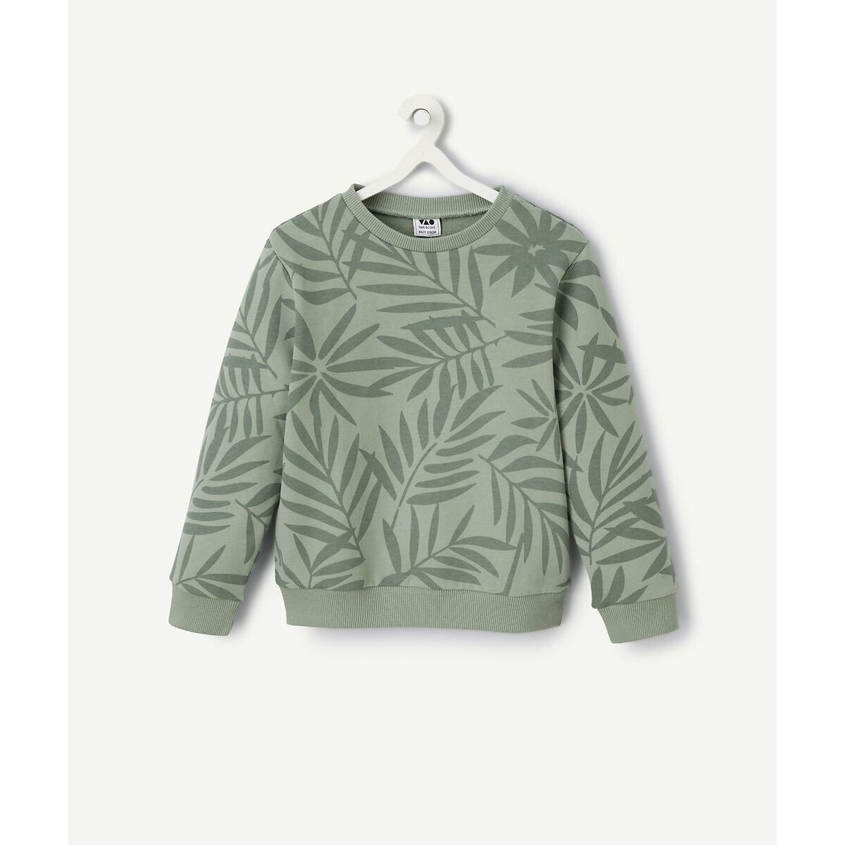 TAPE A L'OEIL Bedrukte sweater met ronde hals, in molton
