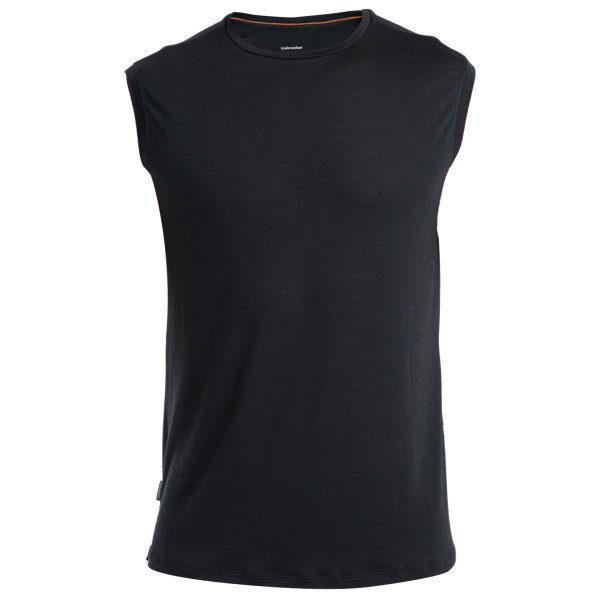 Icebreaker - Merino 125 Cool-Lite Sphere III Tank - Tanktop, zwart