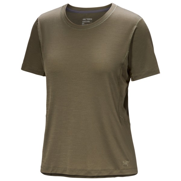 Arcteryx Arc'teryx - Women's Lana Merino Wool Crew S/S - Merinoshirt, bruin