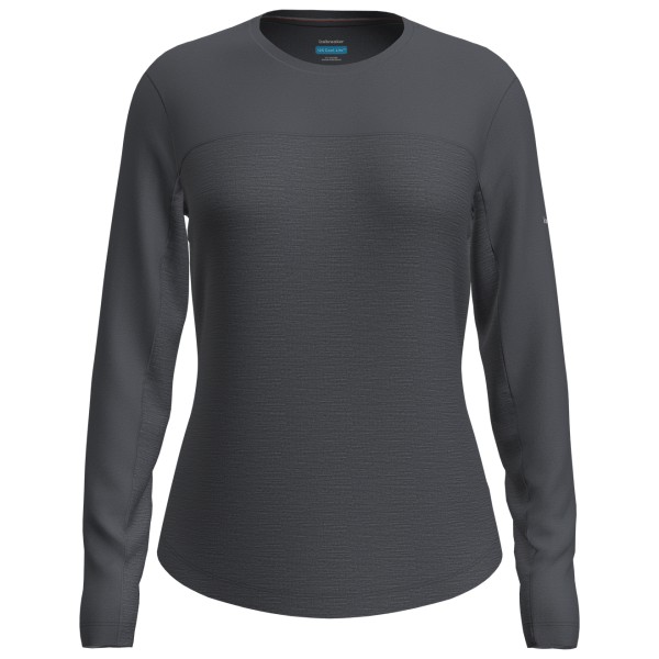 Icebreaker - Women's 125 Cool-Lite Sphere L/S Tee CB - Merinoshirt, grijs