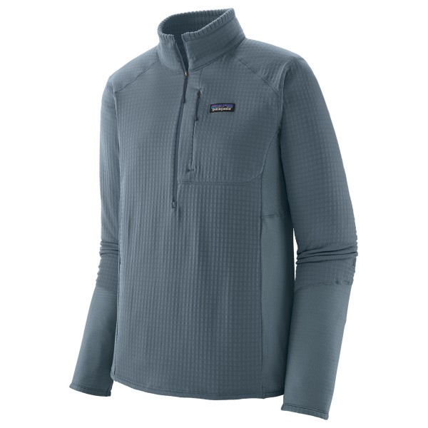 Patagonia - R1 P/O - Fleecetrui, blauw/grijs