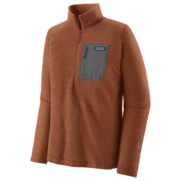 Patagonia - R1 Air Zip Neck - Fleecetrui, bruin