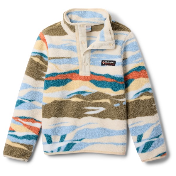 Columbia - Kid's Helvetia II Printed Half Snap Fleece - Fleecetrui, beige